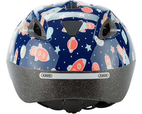 Шлем 05-0081851 Smooty 2.0 детский размер M(50-55) с регулировкой, 210гр, 14отверстий, сетка от насекомых, синий космос ABUS