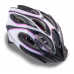 Шлем 8-9001265 спортитный с сеточкой Skiff 144 Prl женский 14 отверстий, INMOLD фиол.-белый 52-58см AUTHOR