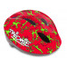 Шлем 8-9090080 с сеточкой Trickie 151 Red/Grn детский/подростковый 8 отверстий, красно-зеленый 49-56см AUTHOR